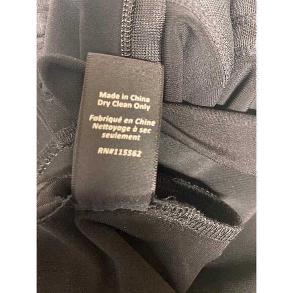 Elizabeth And James Size S Long Sleeve Mesh Panel Bandage Dress Black Cocktail - Picture 8 of 8